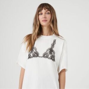 Bralette Graphic Tee